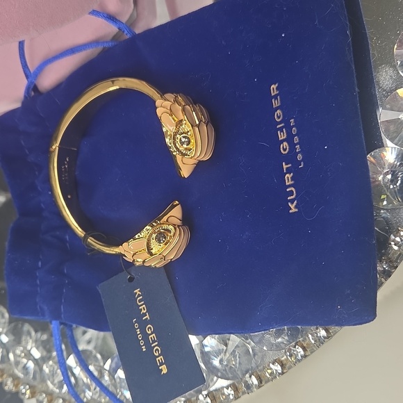 Kurt Geiger Gold Eagle Bracelet Nwt - Picture 3 of 8